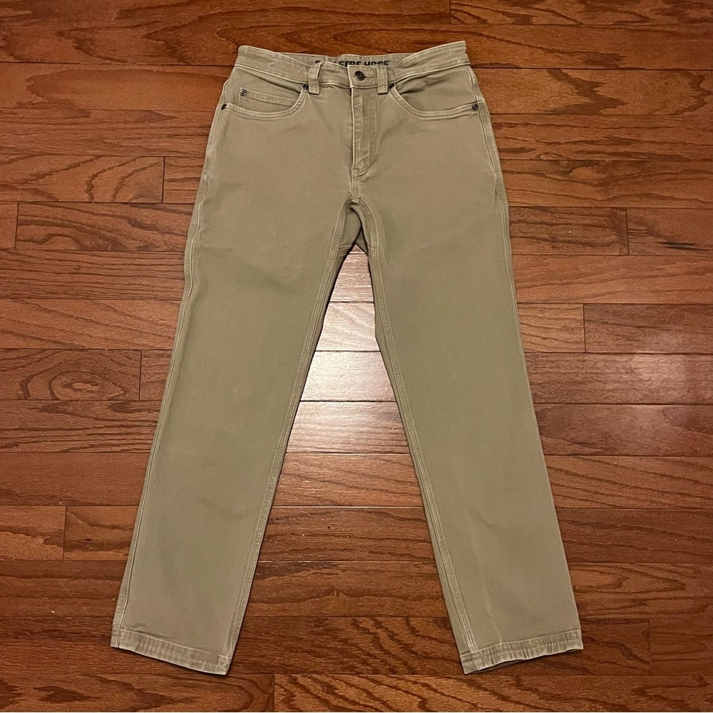 Duluth Flex Hire Hose Khaki Canvas Pants (30x30)